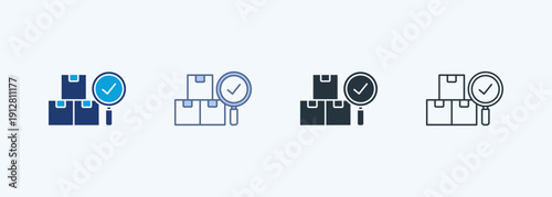 Customs Multiple Style Icon Collection