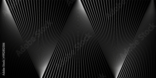 Black oblique straight line background. Masculine dark linear abstract wallpaper. Elegant luxury striped gradient texture.