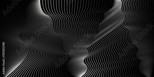 Black oblique straight line background. Masculine dark linear abstract wallpaper. Elegant luxury striped gradient texture.