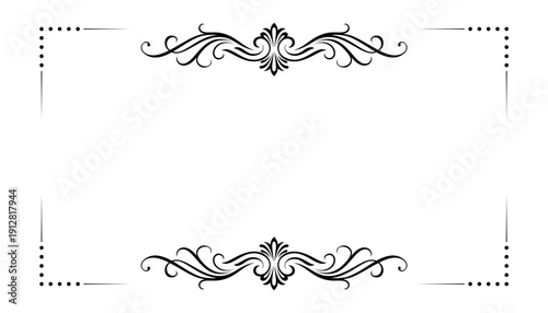 Ornamental curls, dividers, Border design and golden components design for wedding invite, menus, certificates, boutiques, spa and logo design.