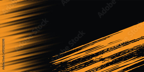 Diagonal brush stroke background. Grunge painted texture. Black and white backdrop with copy space The images are created without the use of any artificial intelligence software at any stage