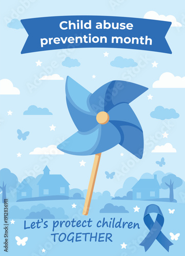  April is Child abuse prevention month