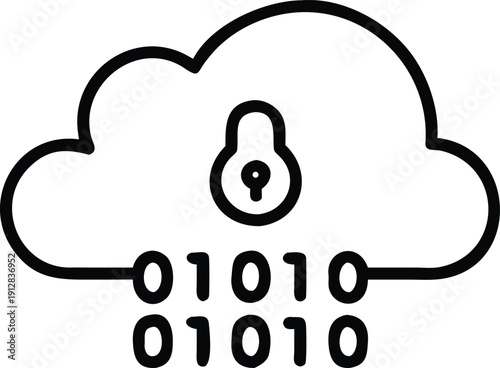 Lock and key vector icon symbol for security and protection