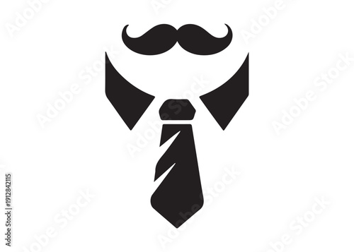 father's day logo silhouette vector, fatherhood silhouette vector illustration, father and son logo silhouette, gentleman logo silhouette, happy fathers day logo vector silhouette on white background 