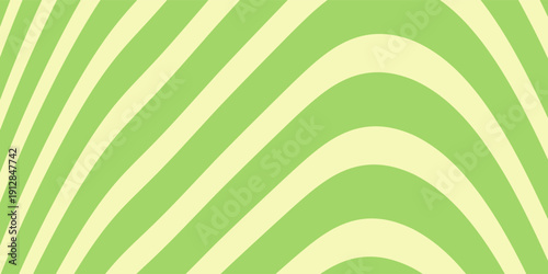 Trippy burst lines background. Psychedelic wavy stripes wallpaper. Linear sunburst swirl. Twisted and distorted curly texture. Vector