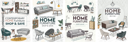 Stylish contemporary furniture collection for modern living spaces.