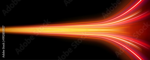 Electric streaks swirl and stretch across a transparent canvas, glowing in pink, purple, and blue. Motion conveys speed and intensity. Ideal for sci-fi visuals.