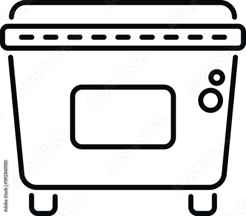 Deep fryer representing restaurant equipment or kitchen appliance for food preparation