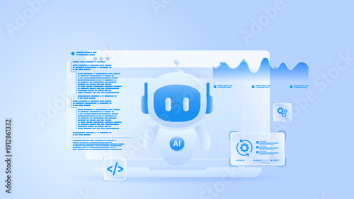 AI workflow automation artificial intelligence. ai agent workflow diagram dashboard machine learning showing processing module, analytics and process flow.