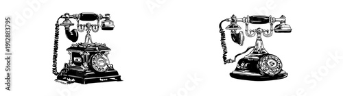 Classic Rotary Telephone: A Vintage Symbol of Communication