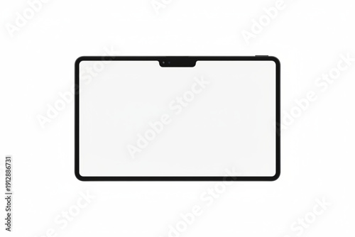 Digital Tablet Showcase: A sleek, modern digital tablet, its screen offering a blank canvas ready to showcase information.