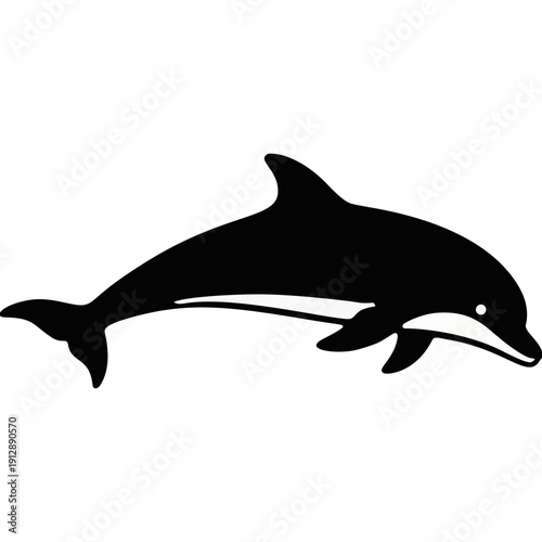 Dolphin Fish Animal Silhouette