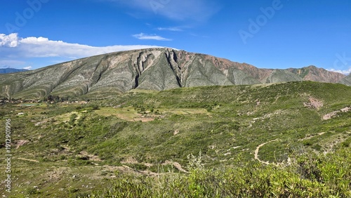 Panoramic View of Siete Vueltas Hills, Toro Toro National Park, Bolivia