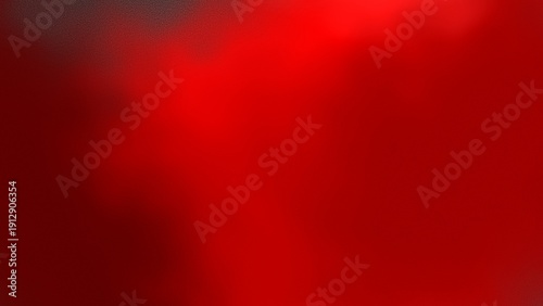 Cuadro en lienzo A vibrant red abstract background with a smooth gradient effect