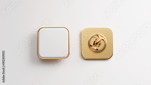 Photos Pair of enamel pin