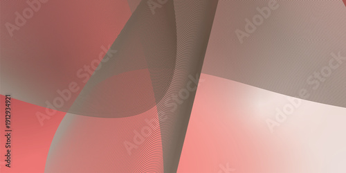 Indian Pink and Sienna abstract shape grainy gradient background with black noisy texture for wide banner poster and header design