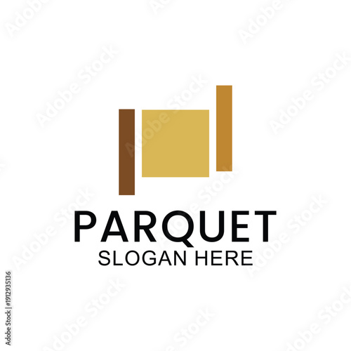 set of wooden floor logo design, house floor logo, ceramic pattern logo, wooden parquet floor logo. Wooden house and wooden furniture vector template.