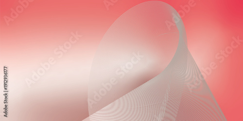 Indian Pink and Sienna abstract shape grainy gradient background with black noisy texture for wide banner poster and header design
