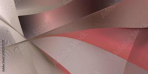 Indian Pink and Sienna abstract shape grainy gradient background with black noisy texture for wide banner poster and header design