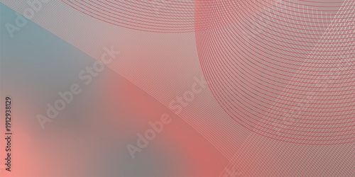 Indian Pink and Sienna abstract shape grainy gradient background with black noisy texture for wide banner poster and header design