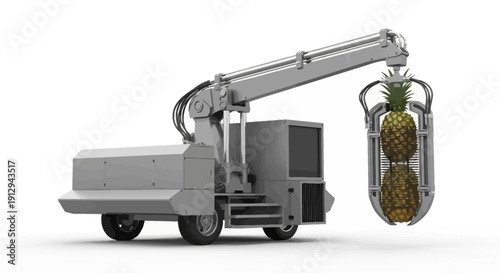 Smart Home Assistant Speaker Emitting Wi-Fi Signal, Modern Technology Concept Illustration on Light Gradient Background