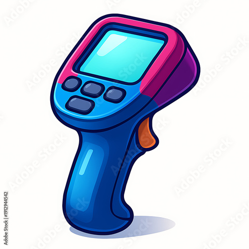 Infrared Thermometer Gun for NonContact Temperature Measurement.