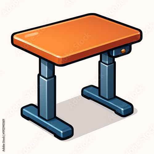 Modern Adjustable Standing Desk for Home or Office.