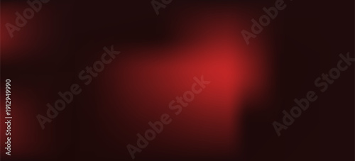 Red and black abstract smooth gradation background with grainy noise