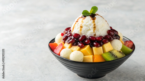 korean bingsu dessert 