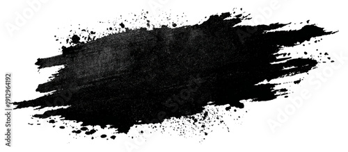 Decorative grungy brush stroke texture. grunge rough splat shapes dirty ink stains and abstract artistic background design.