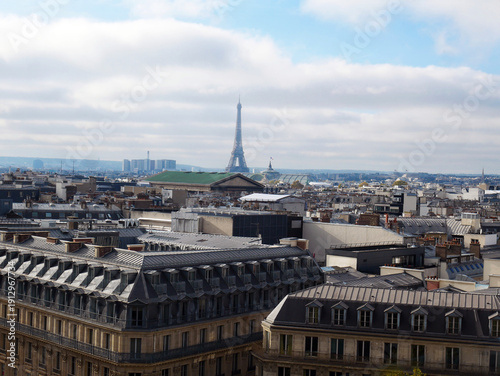 Aerial view of Montparnasse, Parid - france