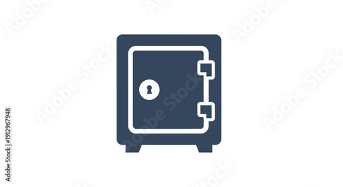Safe Icon Security Storage Protection Vault.