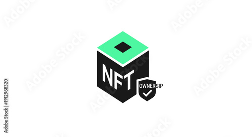 NFT Non Fungible Token Digital Asset.