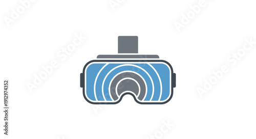 Virtual Reality Headset Device Technology.