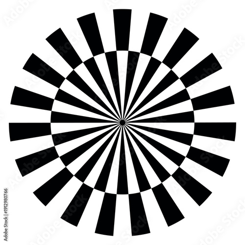 Dynamic circular starburst ...