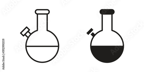 Bong icon symbol vector illustration on white background. Flat design.