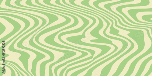 Trippy burst lines background. Psychedelic wavy stripes wallpaper. Linear sunburst swirl. Twisted and distorted curly texture. Vector