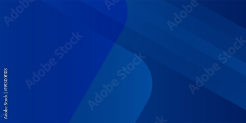 Abstract blue background with glowing geometric lines. Modern blue gradient square shape design. Futuristic technology concept. Suit for brochure, corporate, website, poster, banner, cover modern