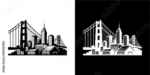 Bold San Francisco City Skyli...