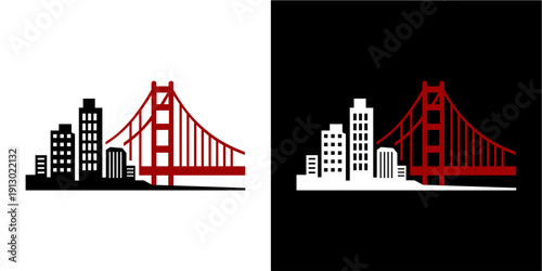 Iconic San Francisco City Sky...