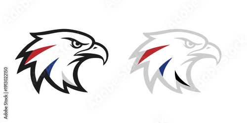 Majestic Eagle Head Logo Symb...