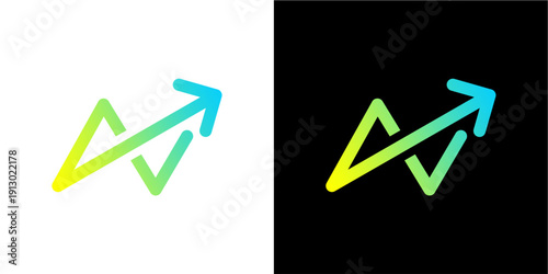 Modern Abstract Gradient Arro...