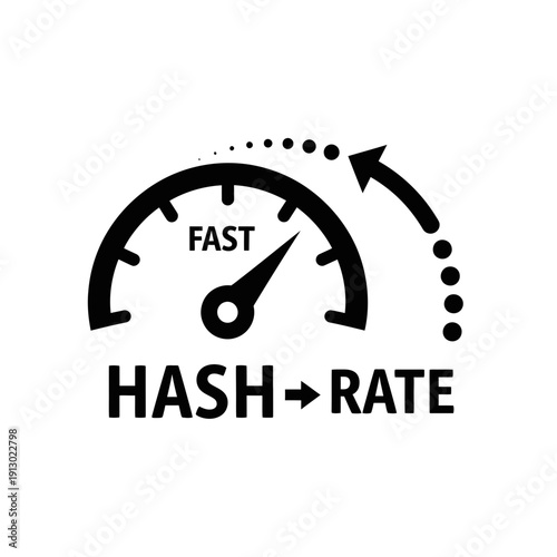 Fast Hash Rate Speedometer