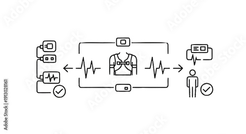 Medical Monitoring System for Human Health and Vital Signs.