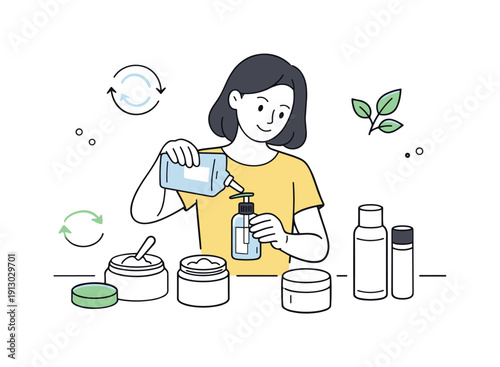   Circular Movement. Line icon set of Circular Movement: loop arrows, orbit path, circular flowchart, rotation cycle, roundabout arrows,