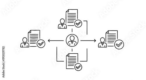 Centralized Document Approval Workflow with User Collaboration.