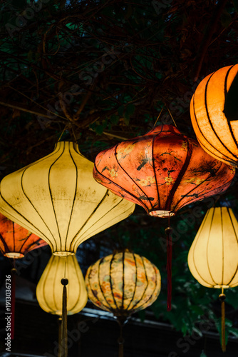 lantern in the garden