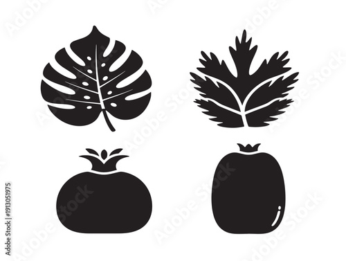 Stunning decorative nature silhouette for gorgeous artistic projects