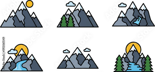 Cartoon cannabis leaf joint bong peace sign sun mushroom vector illustration