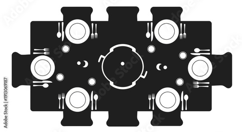 Gaming Controller Joystick Buttons Illustration.